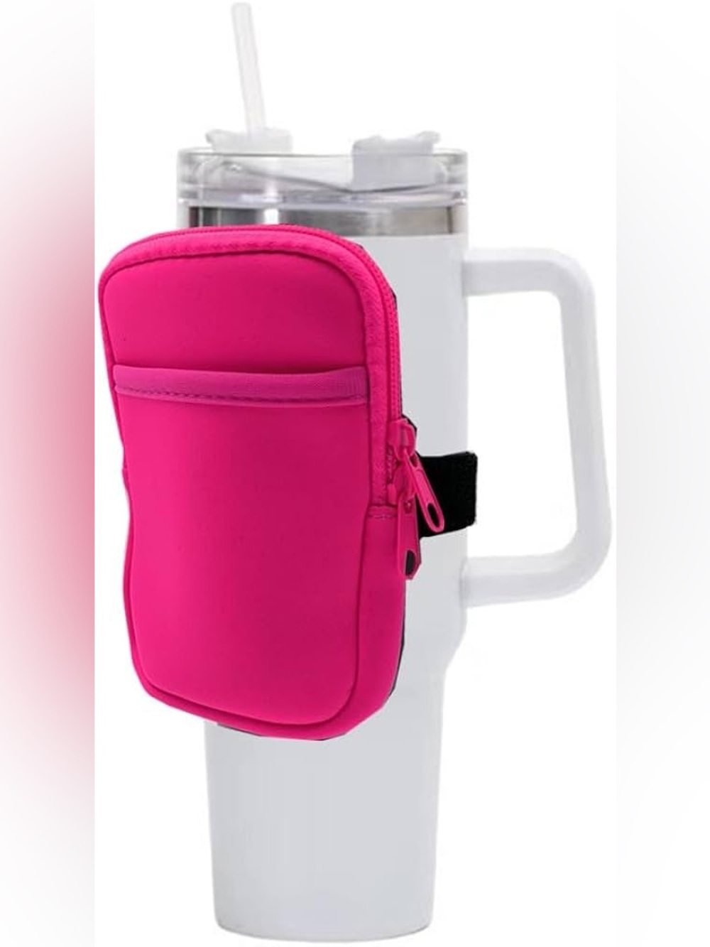 Hot Pink Tumbler Pouch Accessory